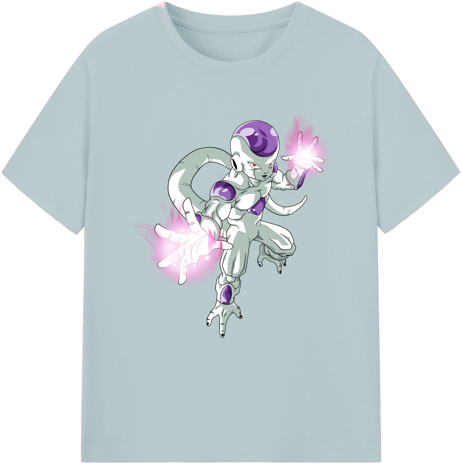 （画像用） ドラゴンボール フリーザ DRAGON BALL Frieza 綿100％半袖Tシャツ（フロントプリント）